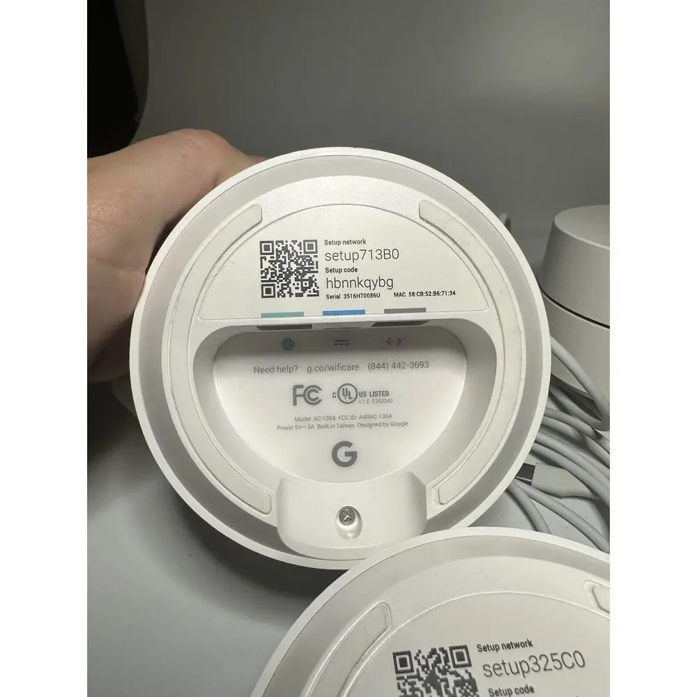 Google Mesh System Wifi AC1200 3 Pack